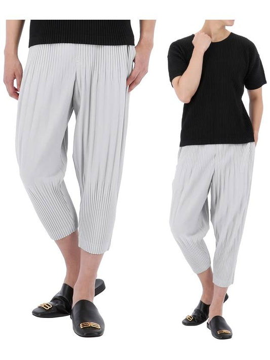 Pleated Track Pants Grey - ISSEY MIYAKE - BALAAN 2