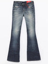 1969 D Ebbey Bootcut Flare Jeans Dark Blue - DIESEL - BALAAN 4