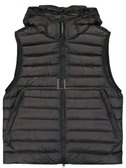 D.D. Shell Goggles Down Vest Black - CP COMPANY - BALAAN 2