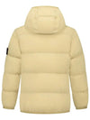 Kids Wappen Patch Padded Jacket Beige 811640328 V0091 - STONE ISLAND - BALAAN 3