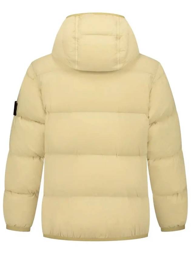 Kids Wappen Patch Padded Jacket Beige 811640328 V0091 - STONE ISLAND - BALAAN 3