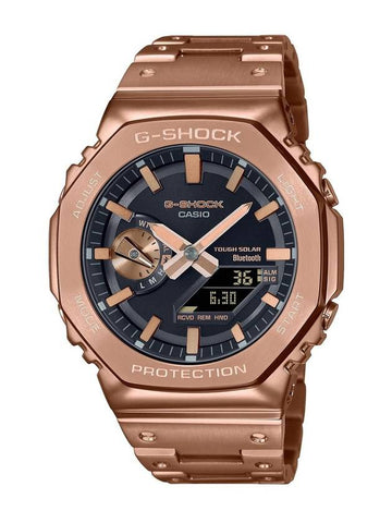 Stainless Steel Analog Digital Watch Rose Gold - G-SHOCK - BALAAN 1