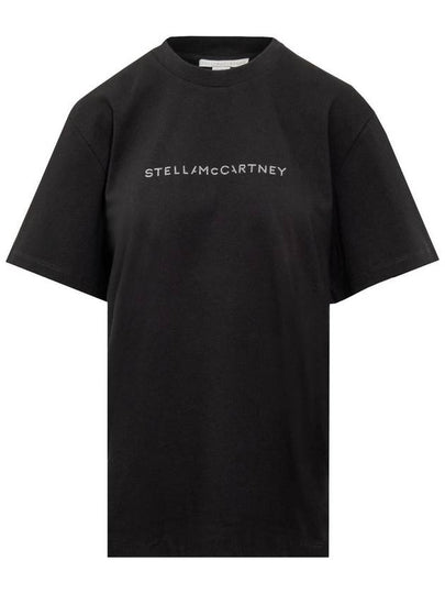 short sleeve t-shirt 6J01583SPY51 1000 BLACK - STELLA MCCARTNEY - BALAAN 2