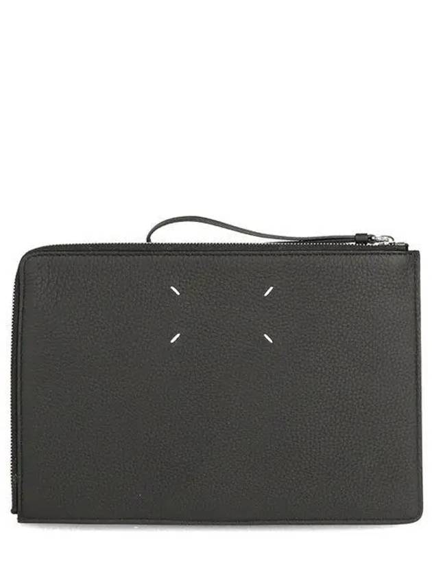 4 Stitch Clutch Bag Black - MAISON MARGIELA - BALAAN 2