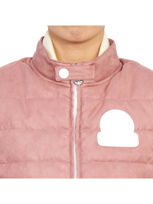 Women's Post Swedish Padded Vest Pink - HORN GARMENT - BALAAN 8