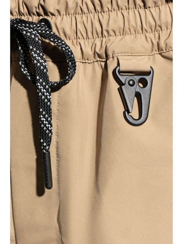 Grenoble Gore Tech Jogging Straight Pants Beige - MONCLER - BALAAN 6