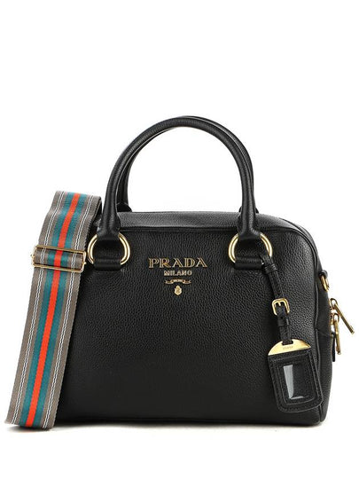 Vitello Phenix Tote Bag Black - PRADA - BALAAN 2