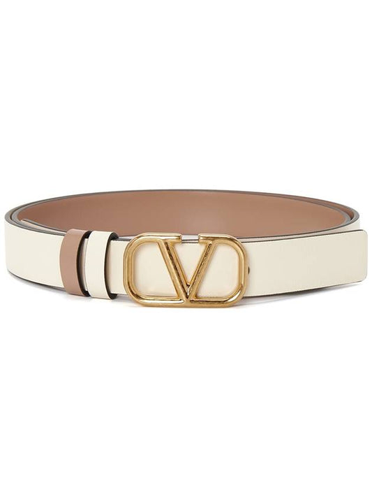 V logo signature reversible belt - VALENTINO - BALAAN 2