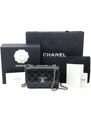 Really clean 23 Year Shinsegae Purchase Trendy CC Mini Cross Bag A - CHANEL - BALAAN 1