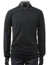 Men's logo embroidery long sleeve collar neck PK polo tshirt PDMC00070 - DIOR - BALAAN 3