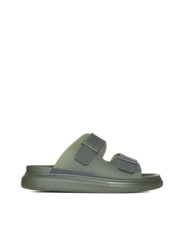 Hybrid Rubber Sandals Khaki - ALEXANDER MCQUEEN - BALAAN 2