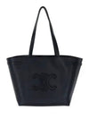 Cabas Anais Cuir Grain Calfskin Shoulder Bag Black - CELINE - BALAAN 2