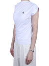 Women's Hebo Short Sleeve T-Shirt White - VIVIENNE WESTWOOD - BALAAN 4