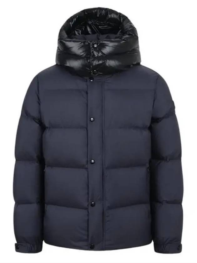 PEPPINO black hooded down jacket - DUVETICA - BALAAN 1