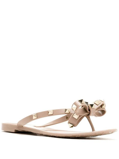 Valentino Garavani Sandals Beige - VALENTINO - BALAAN 2