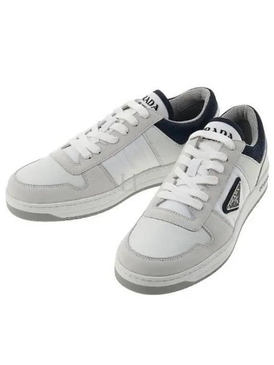 Downtown Re-Nylon Low Top Sneakers White - PRADA - BALAAN 2