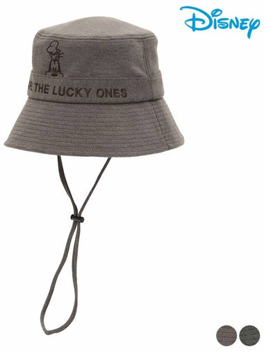 Men s Corduroy Artwork Embroidery Strap Bucket Hat DO3MAC003 - DISNEY GOLF - BALAAN 1