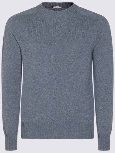 Malo Light Blue Wool Knitwear - MALO - BALAAN 1