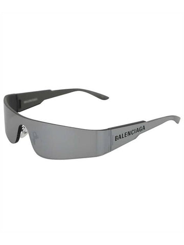 Eyewear BB0041S 002 Mono Square Sunglasses Silver - BALENCIAGA - BALAAN 1