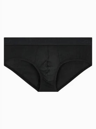 Underwear Men s CK Black Silk Knit Hip Briefs NB3978UB1 - CALVIN KLEIN - BALAAN 1