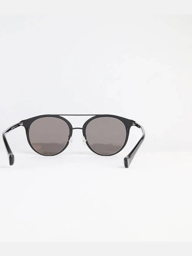 Eyewear Two Bridge Mirror Round Square Sunglasses Black - AGATHA APPAREL - BALAAN 3