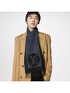 Cardiff Logo Wool Scarf Black - LOUIS VUITTON - BALAAN 2