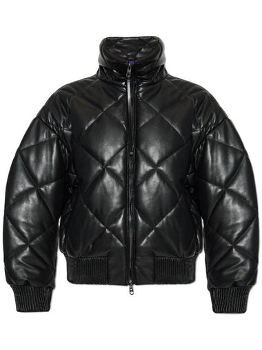 Emporio Armani Quilted Jacket, Women's, Black - EMPORIO ARMANI - BALAAN 1