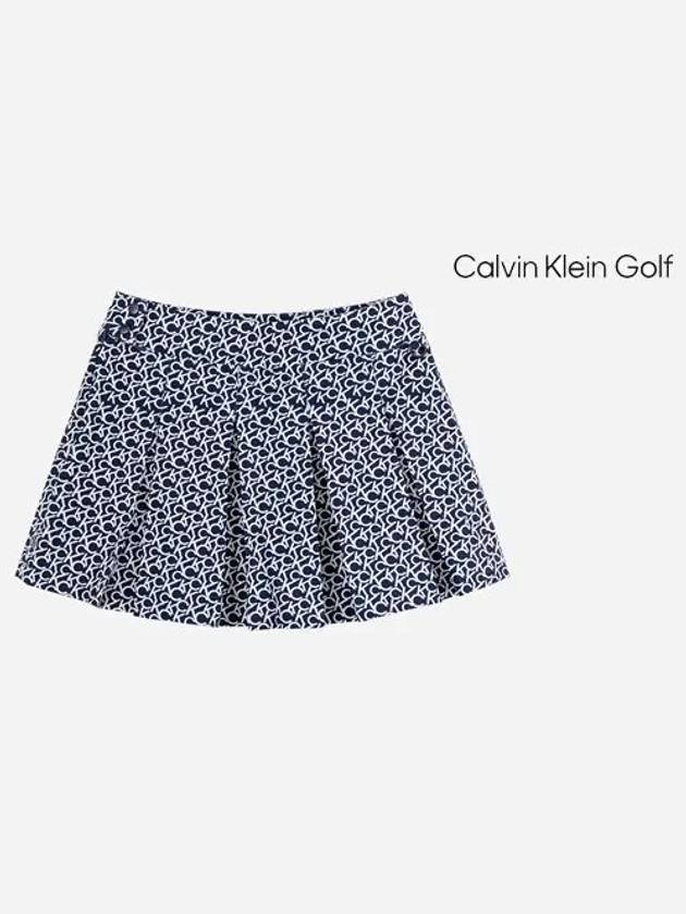 Women s CK Logo Pleated Skirt CA2CL230311 - CALVIN KLEIN GOLF - BALAAN 7