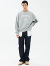 97 College Piping Short Sweatshirt Melange Grey - SSINANDLEE - BALAAN 4