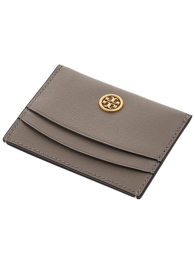 Robinson Card Wallet Grey - TORY BURCH - BALAAN 5