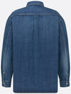 Denim Pocket Long Sleeve Shirt Blue - DIOR - BALAAN 6