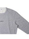 Men's Logo Light Fleece Sweatshirt Grey - CP COMPANY - BALAAN 5