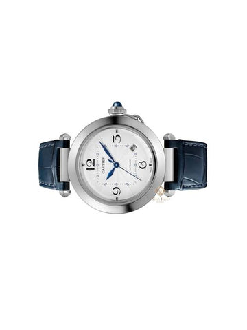 Man's Pasha Watch Blue Grey - CARTIER - BALAAN 1