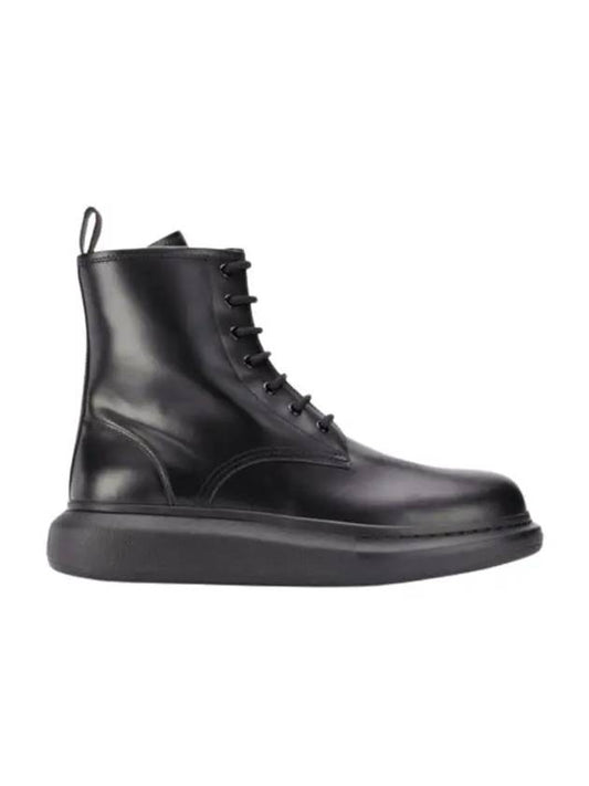 Oversole High Top Combat Boots Black - ALEXANDER MCQUEEN - BALAAN 2