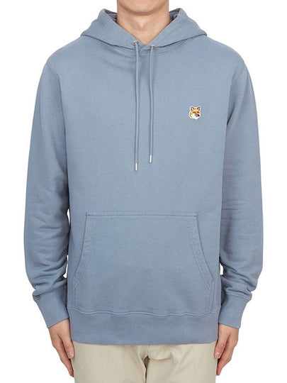 Fox Head Patch Regular Hoodie Light Blue - MAISON KITSUNE - BALAAN 2