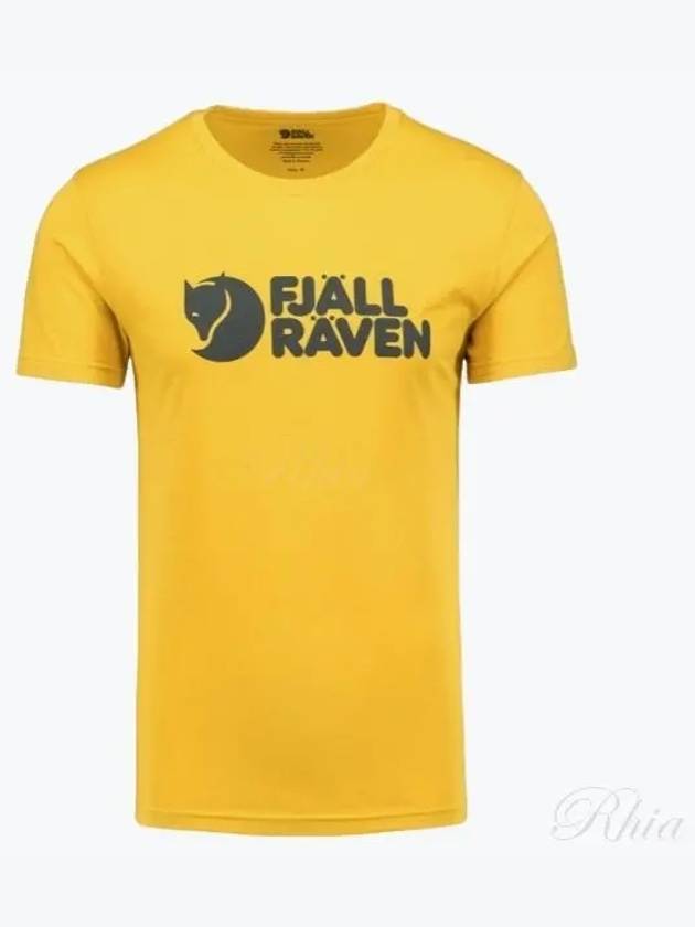 Men s Logo T Shirt OCHRE 87310160 M - FJALL RAVEN - BALAAN 2