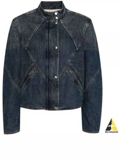 Chady Jumper Denim Jacket Blue - ISABEL MARANT - BALAAN 2