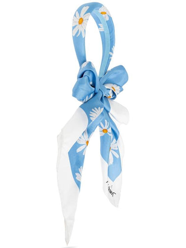 Moschino Headband With Scarf, Women's, Blue - MOSCHINO - BALAAN 1