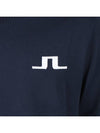 Gus Logo Regular Fit Knit Top Navy - J.LINDEBERG - BALAAN 7