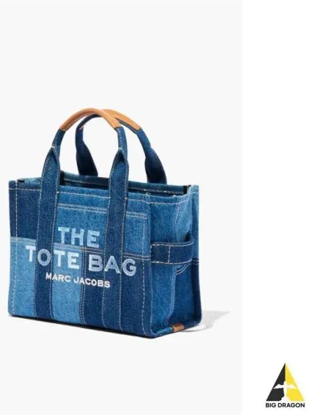 Denim The Medium Tote Blue MBBAM24011BUX - MARC JACOBS - BALAAN 1