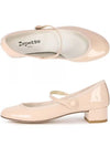 Women's Rose Mary Jane Middle Pumps Iconic Pink - REPETTO - BALAAN 2