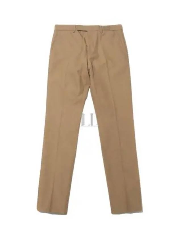 Cotton Natte Slacks Beige - GUCCI - BALAAN 2