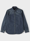 Washed Denim Overshirt M GCSH69 - PANICALE - BALAAN 1