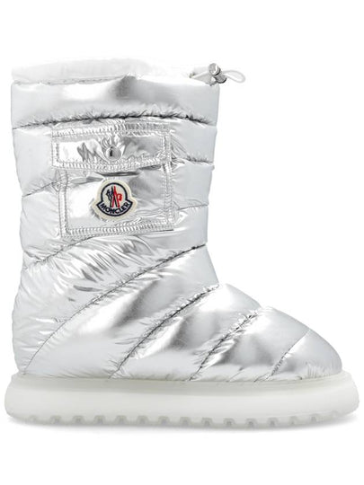 Women's Gaia Pocket Midi Winter Boots Silver - MONCLER - BALAAN 2