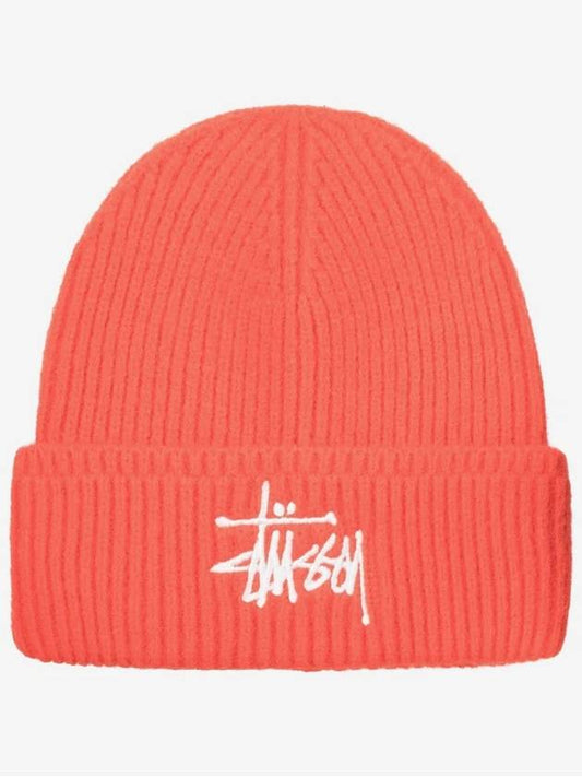 Stussy Basic Cuff Beanie Orange 1321149 - STUSSY - BALAAN 1