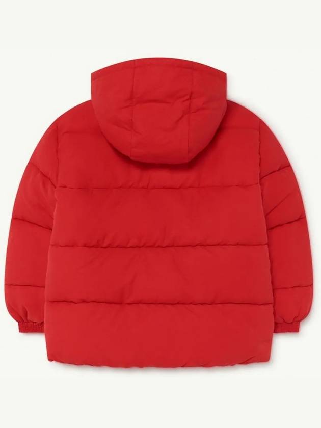 Kids Signature Logo Padded Jacket Red F21046 038FM - THE ANIMALS OBSERVATORY - BALAAN 3