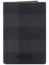 Check Half Card Wallet Grey - BURBERRY - BALAAN 2