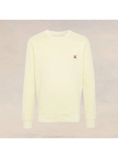 Fox Head Patch Regular Sweatshirt Yellow - MAISON KITSUNE - BALAAN 2