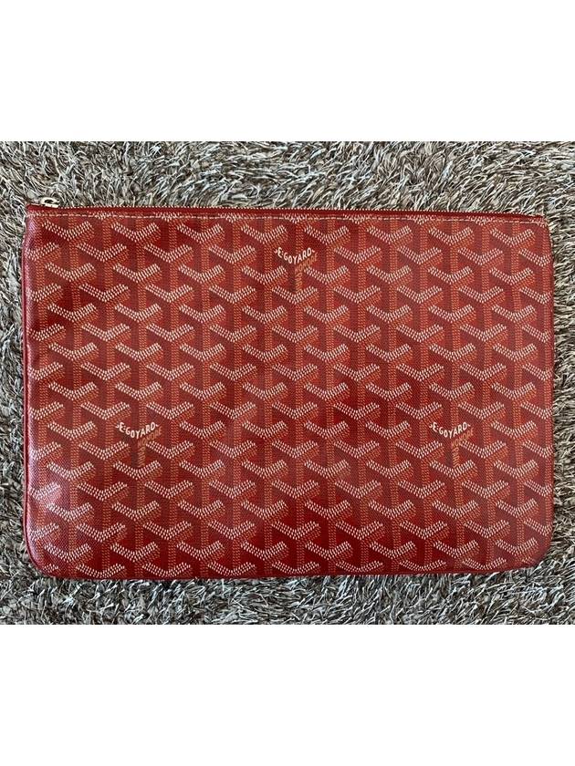 Sena Clutch MM Special Orange - GOYARD - BALAAN 1