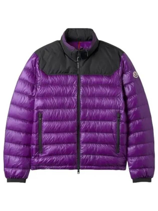 Silvere short down jacket bright purple padding - MONCLER - BALAAN 1